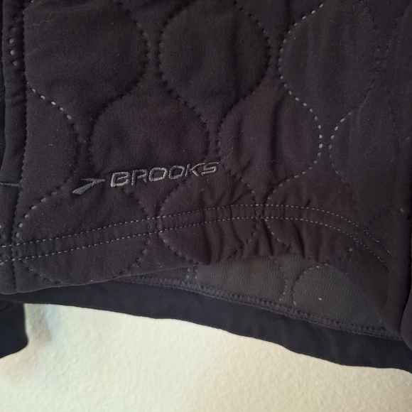 Brooks Shelter Technology Womens Black Quilted Full Zip Jacket Size L - Picture 5 of 7